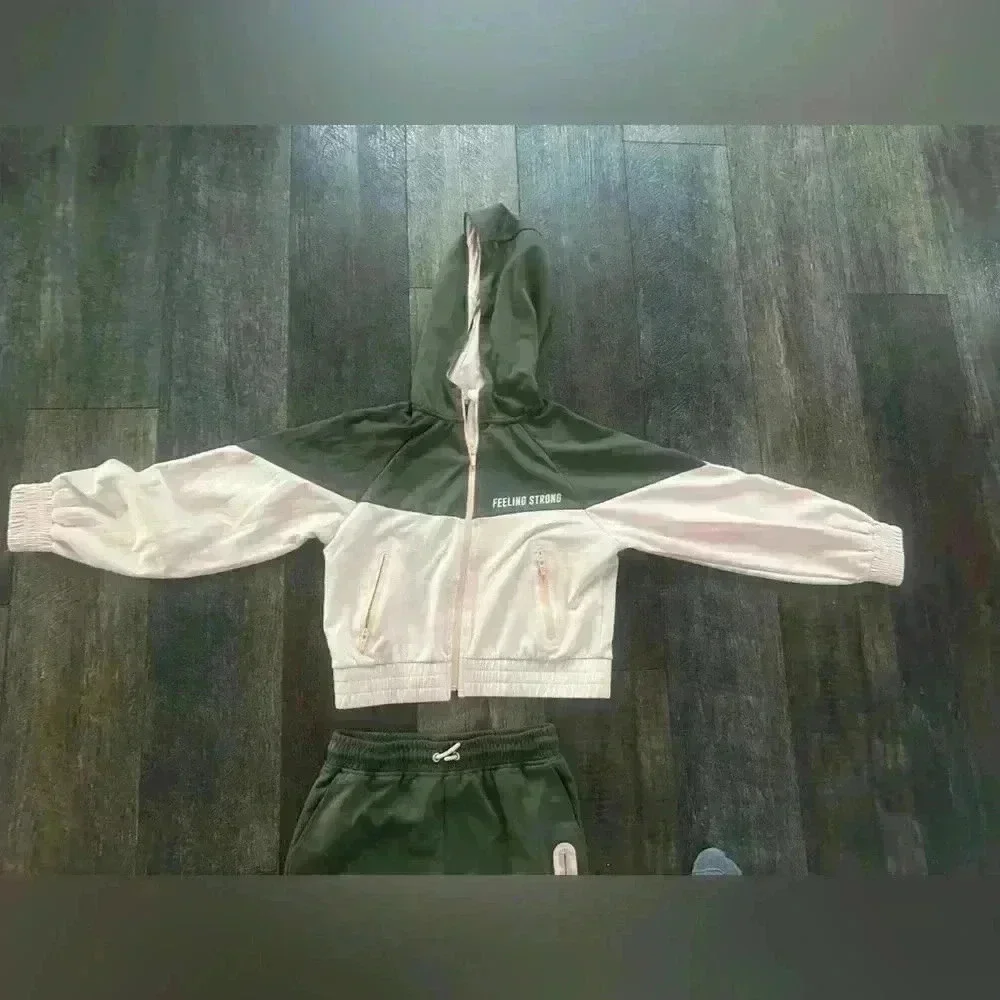 Zara girl sweat suit.